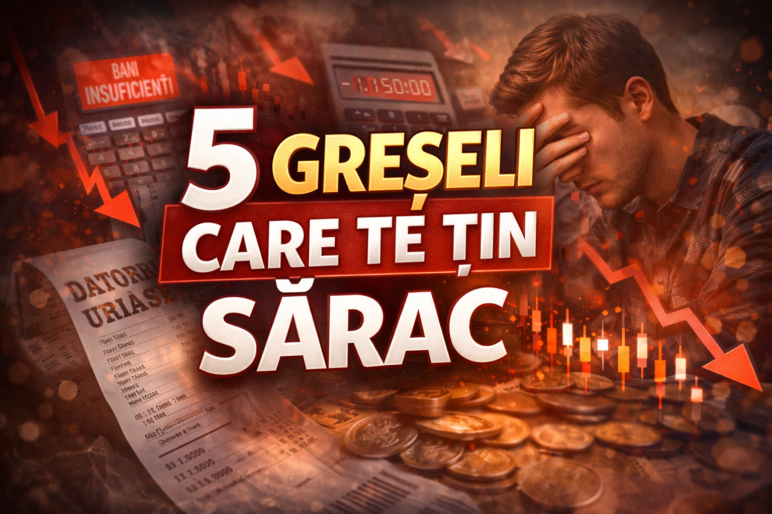 5 greșeli care te țin sărac (și pe care majoritatea oamenilor le fac zilnic)